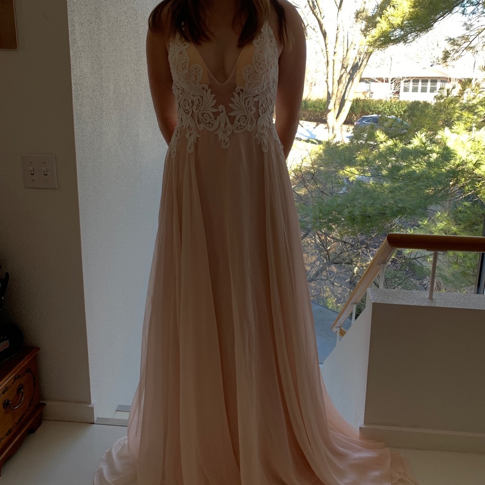 NEW PROM DRESS NEVER WORN